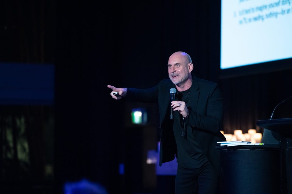 Keynote speaker Matt Church at MaxCap's Developer & Dealers Event in Sydney