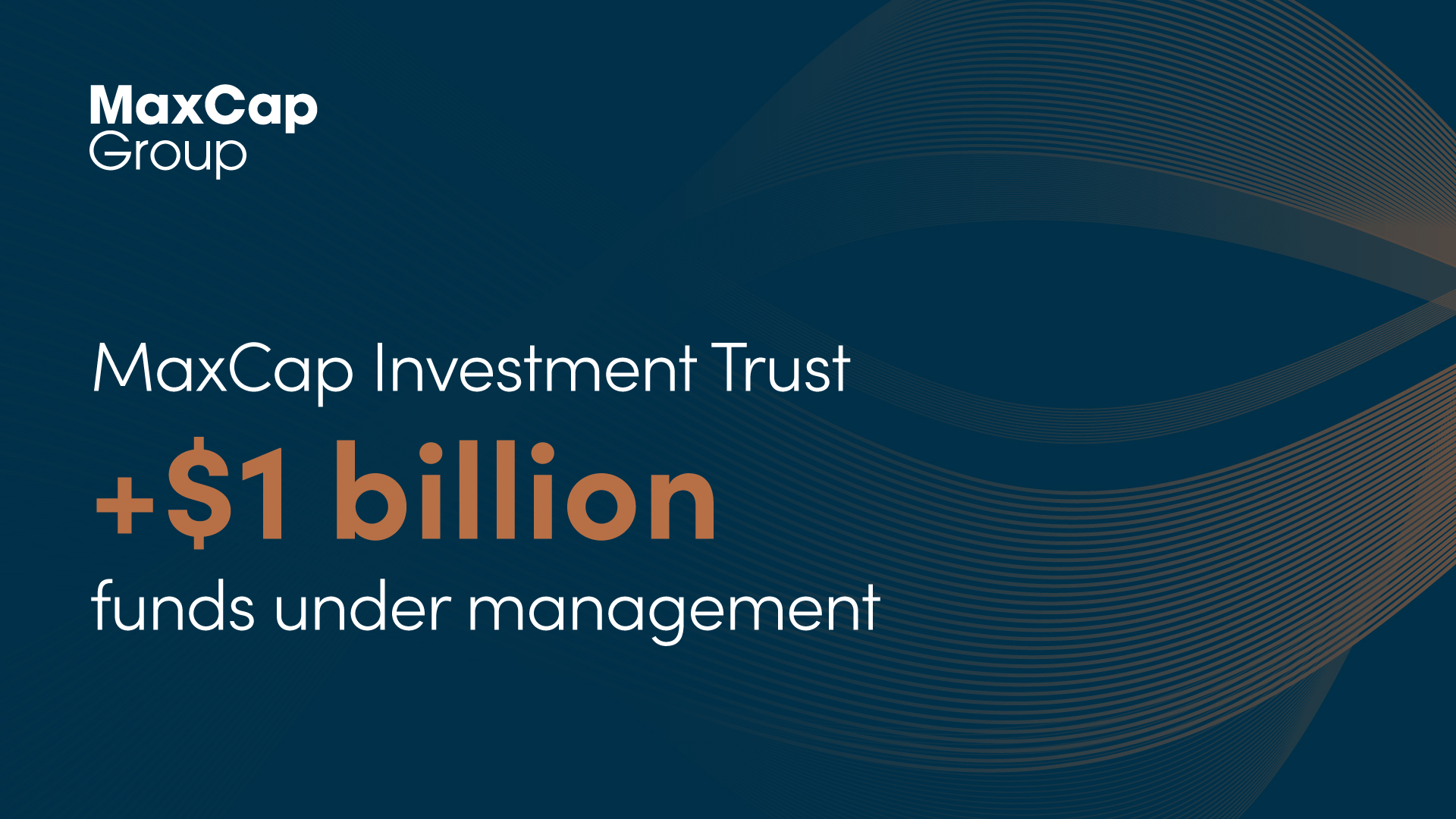 Commercial real estate debt vehicle MaxCap Investment Trust reaches $1 ...